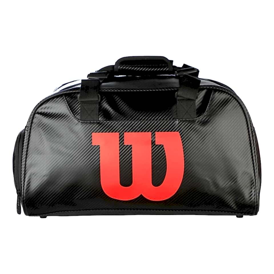 Wi̇lson Eli̇te Duffle Black/Red