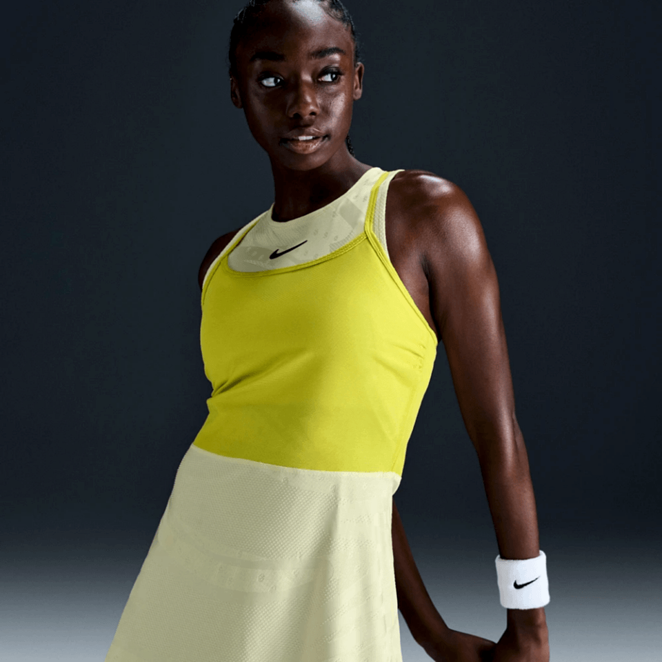 NikeCourt Slam Dri-FIT Kadın Tenis Elbisesi