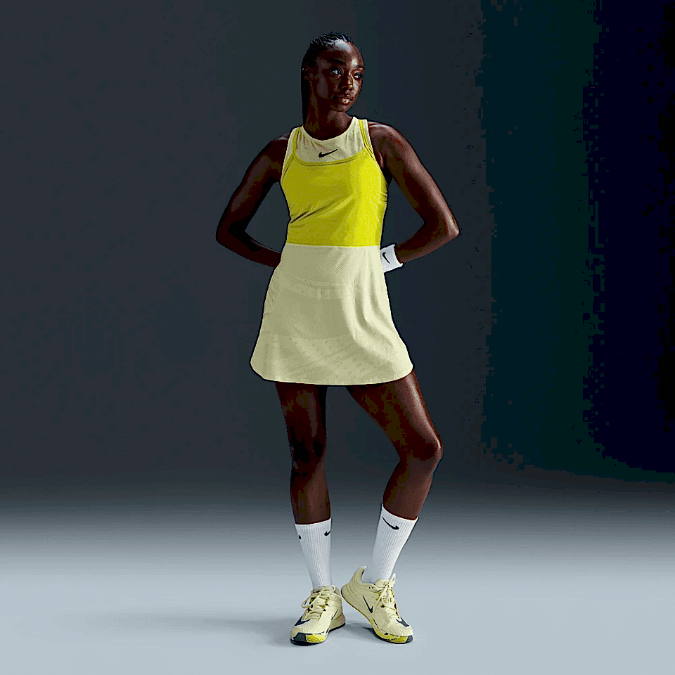NikeCourt Slam Dri-FIT Kadın Tenis Elbisesi