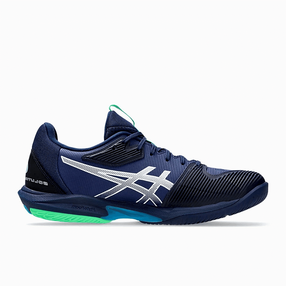 Asics Solution Speed FF 3 Mavi/Yeşil Erkek Tenis Ayakkabısı
