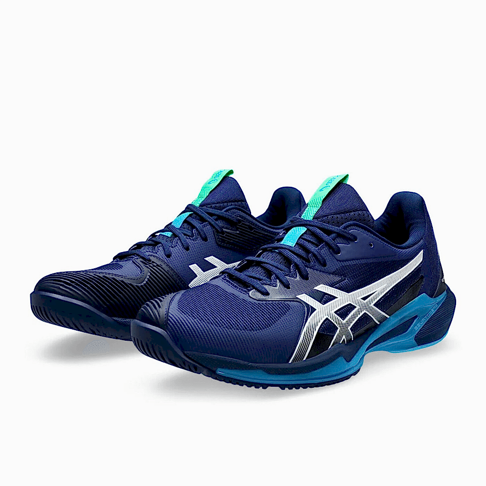 Asics Solution Speed Ff 3 Clay Erkek Mavi Tenis Ayakkabısı