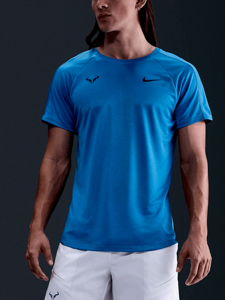 Rafa Challenger Nike Dri-FIT Kısa Kollu Erkek Tenis Üstü