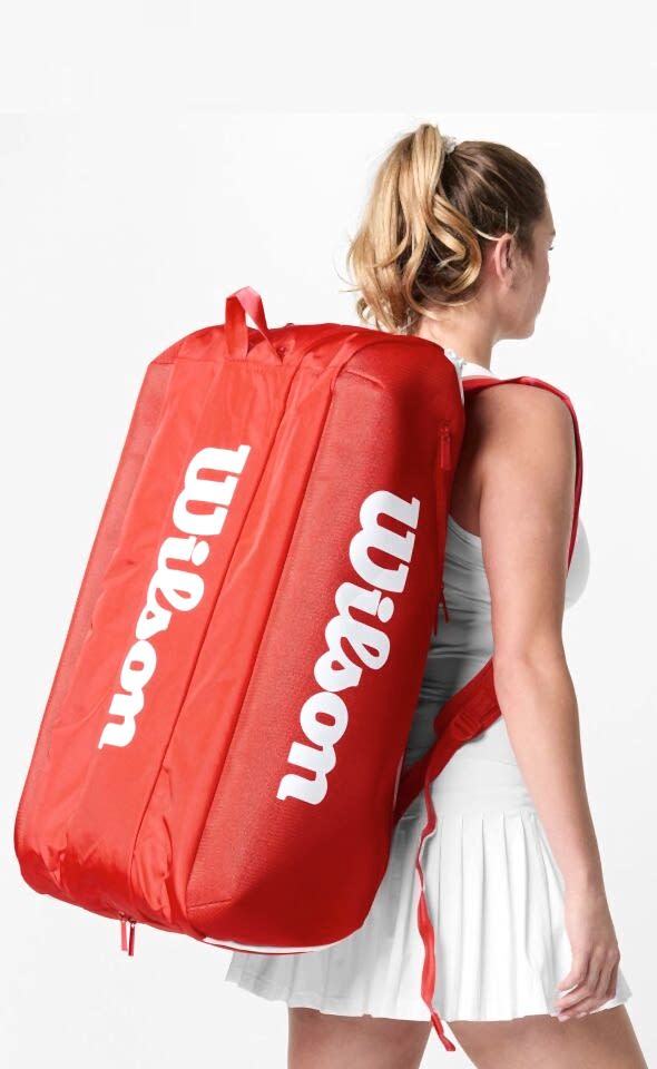 Wilson Tenis Çantası Super Tour Wilson Kırmızı 15PK