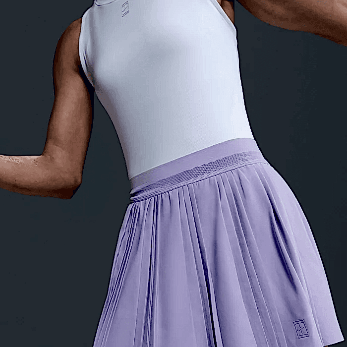 Nike Summer Advantage Ace Pilili Kadın Tenis Eteği