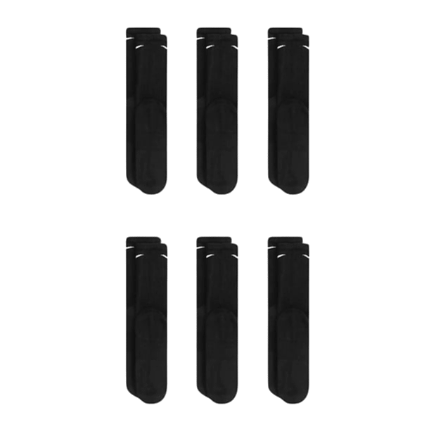 Nike Everyday Cotton Cushioned Crew Unisex 6'lı Çorap