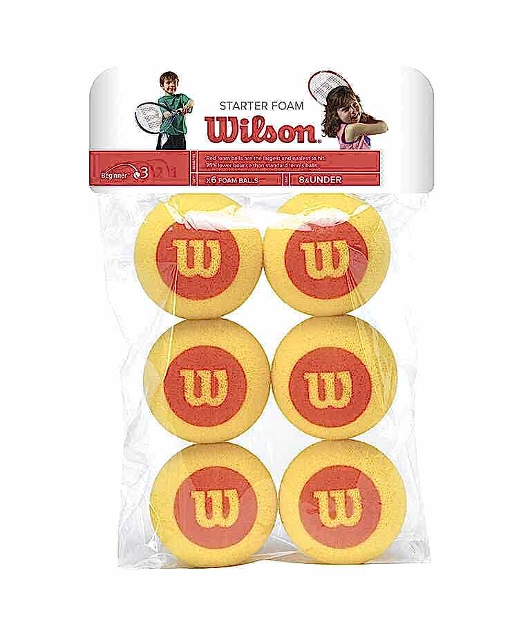 Wilson Tenis Topu Starter Çocuklar İçin 6lı Sünger Top