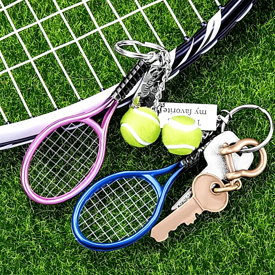 Tenis Raket Anahtarlık (1 Adet)