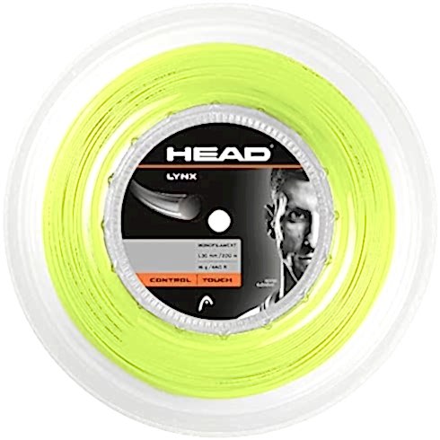 Head Lynx Yellow 200M Reel 1.20