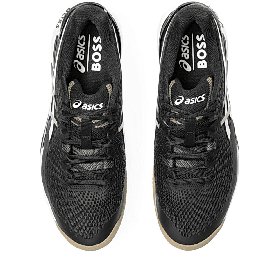 Asics Gel-resolution 9 Toprak Zemin Erkek Siyah Tenis Ayakkabısı