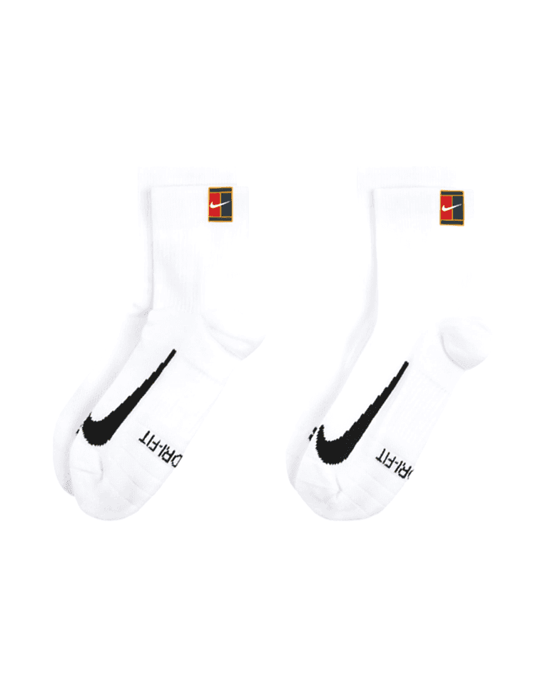 NikeCourt Multiplier Max Tenis Bilek Çorapları (2 Çift)