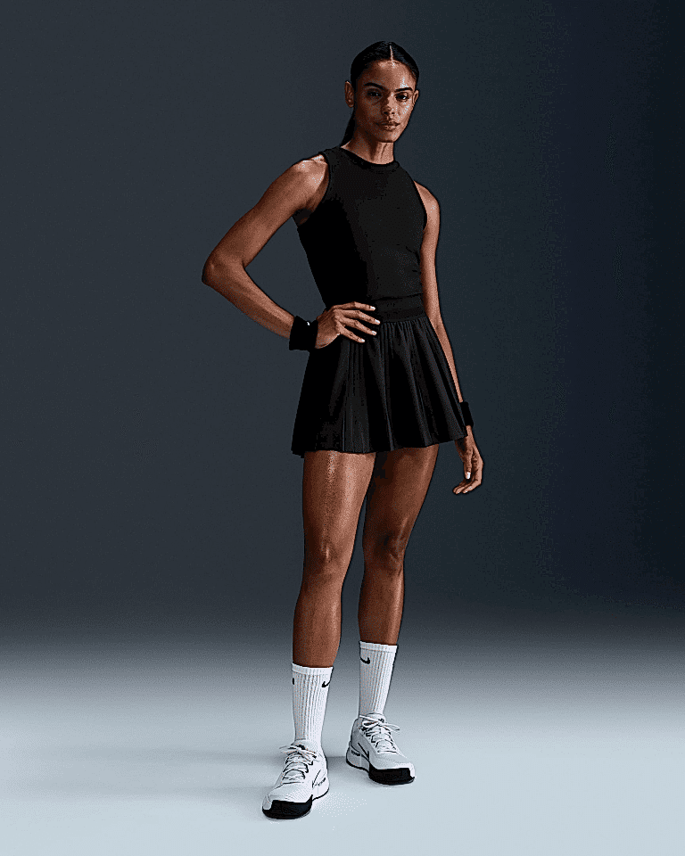 NikeCourt Advantage Dri-FIT Pileli Kadın Tenis Eteği