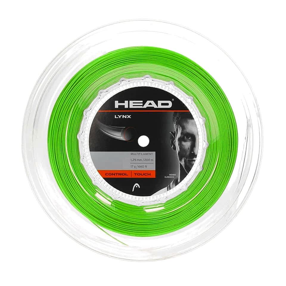 Head Lynx 1.25 Yeşil 200M Rulo Kordaj
