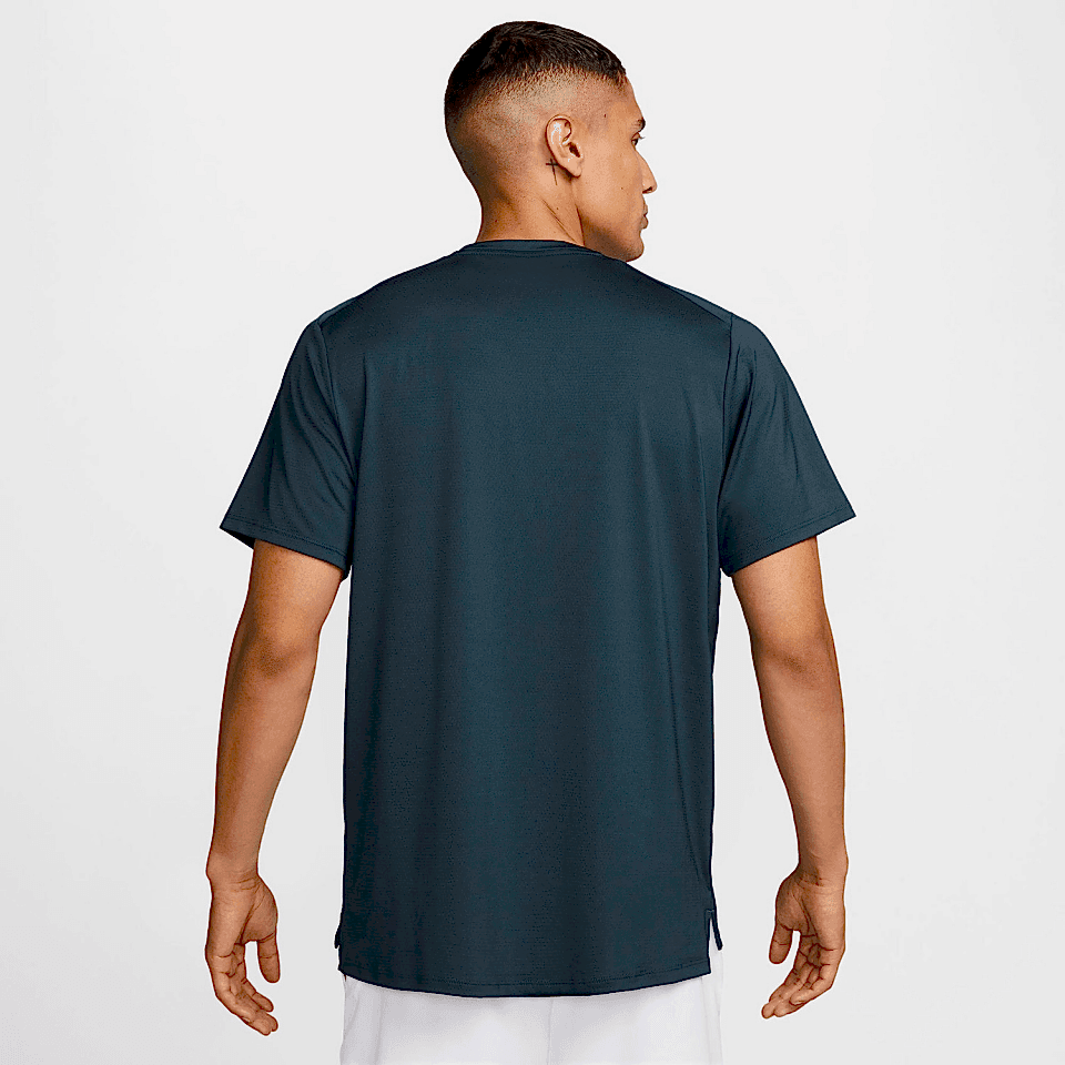 NikeCourt Dri-FIT Advantage Tenis T-Shirt - Lacivert
